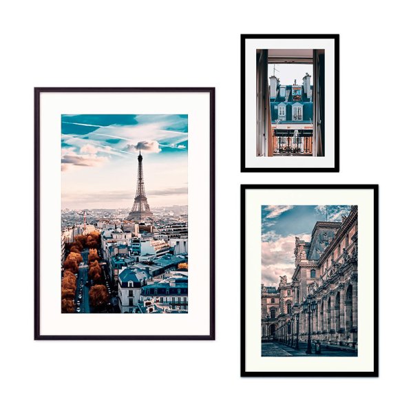 Набор постеров дом Корлеоне коллаж Париж №31 08-0372-80х80, 40х60 см