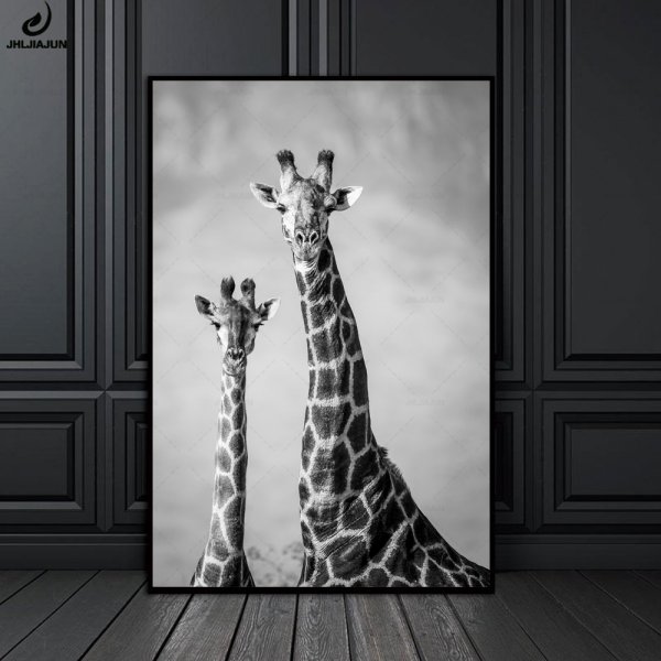 Постер Жираф для интерьера