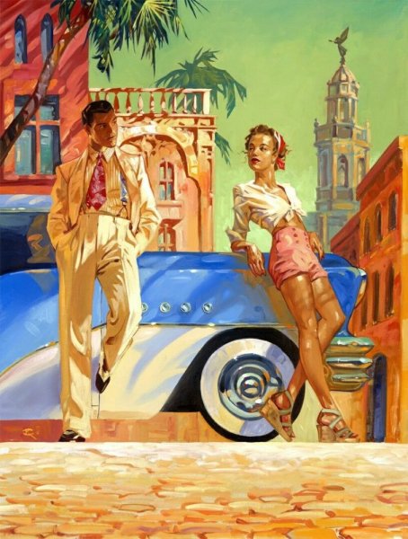 Постеры в стиле ретро