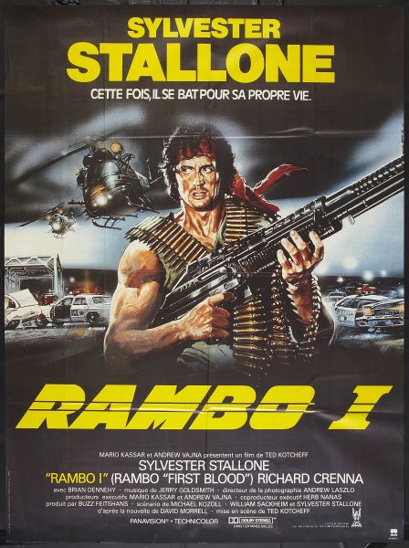 Рэмбо фильм 1982 Постер