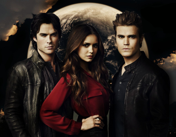 Дневники вампира сериал Постер