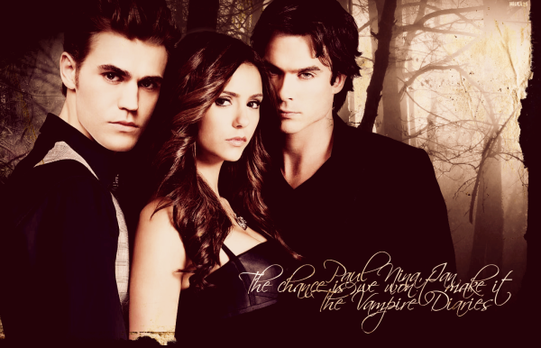 Постеры по дневникам вампира
