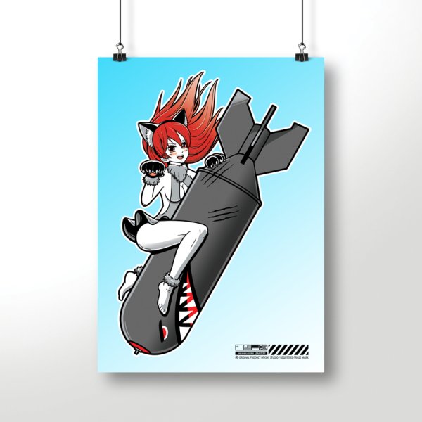 CIAY Lady Bomb принт