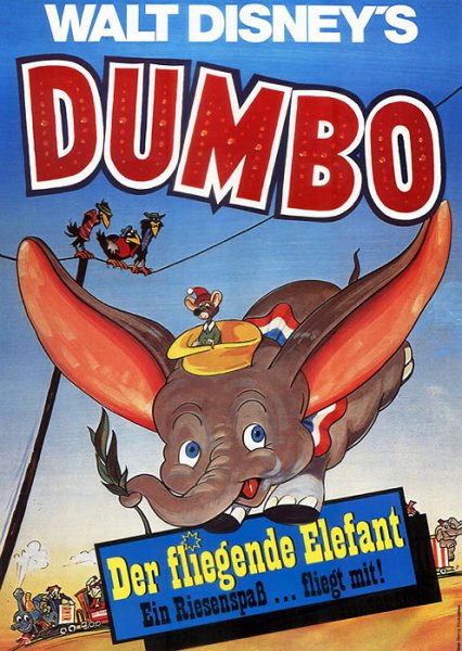 Dumbo.1941 Постер