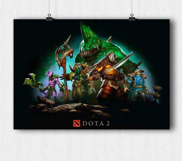 Dota 2 poster