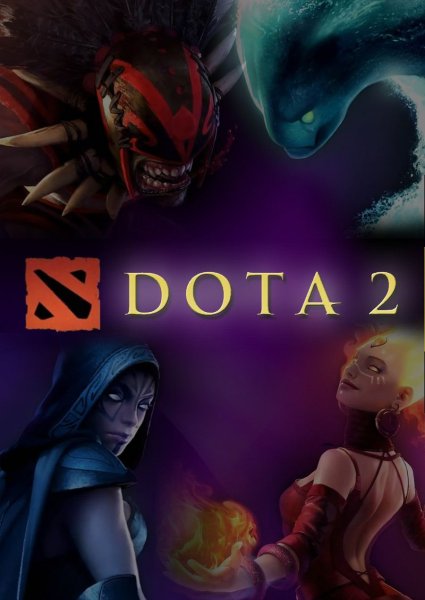 Dota 2 обложка