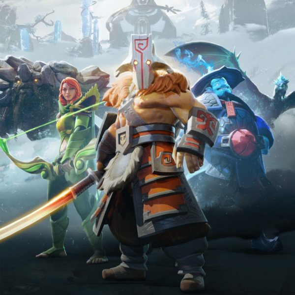 Dota 2 плакат