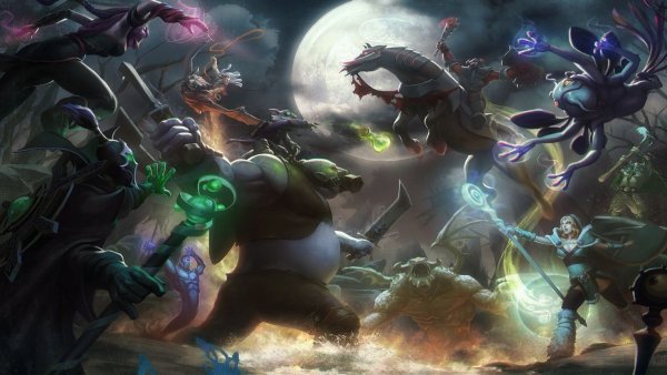 Битва дота 2 арт