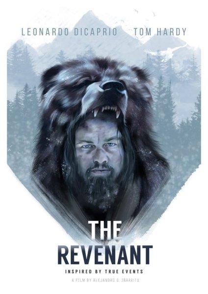 The Revenant 2015 poster