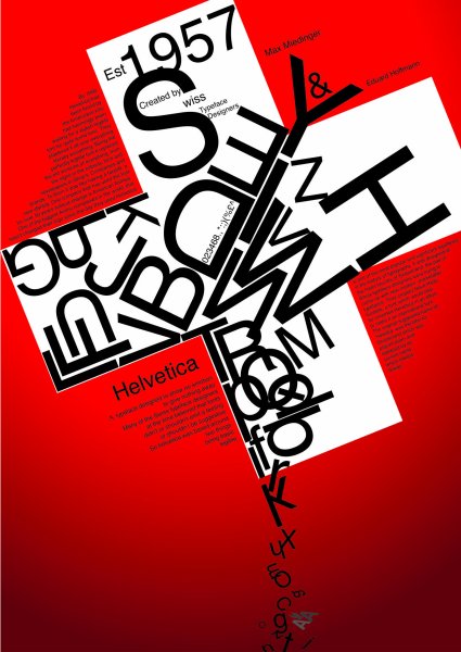 Шрифтовой плакат