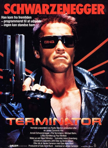 Плакаты с терминатором 90х