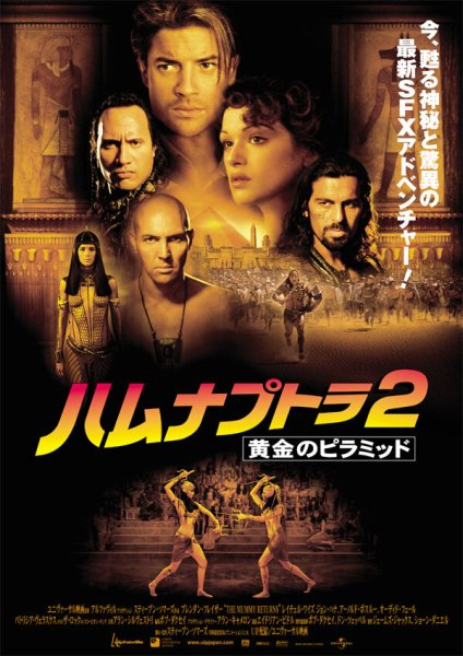 Мумия возвращается 2001 Постер