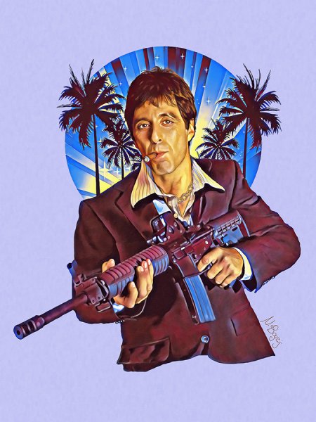 Лицо со шрамом фильм 1983