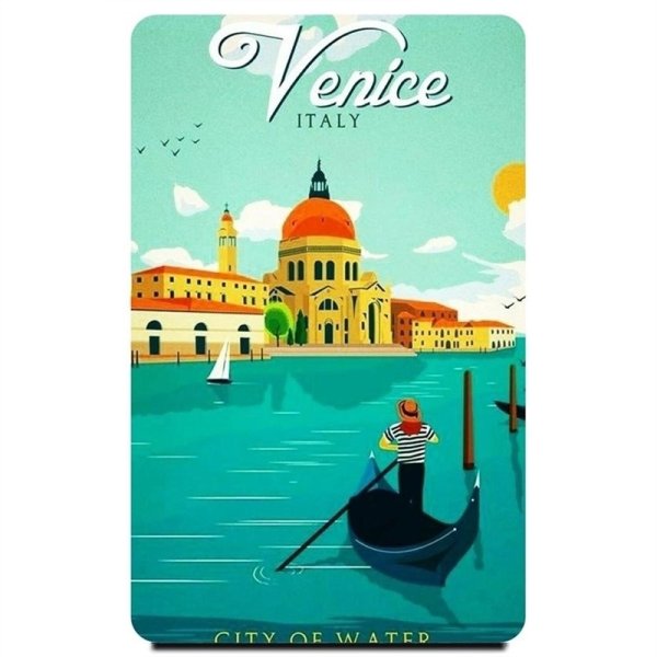 Ретро постеры путешествия Италия