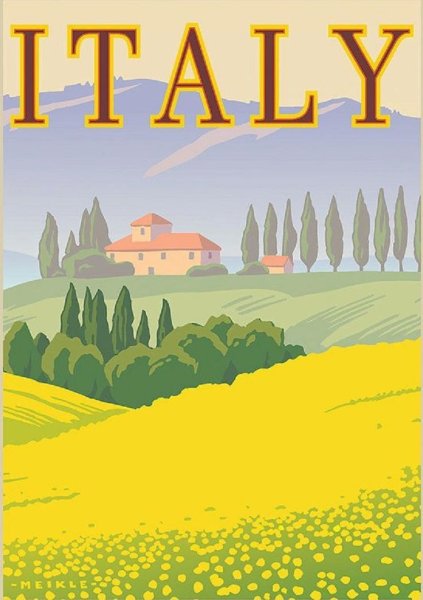 Итальянские постеры