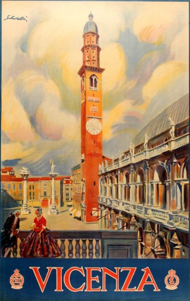 Винтажные итальянские плакаты