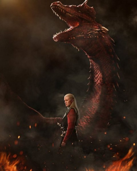 Дом дракона сериал Постер