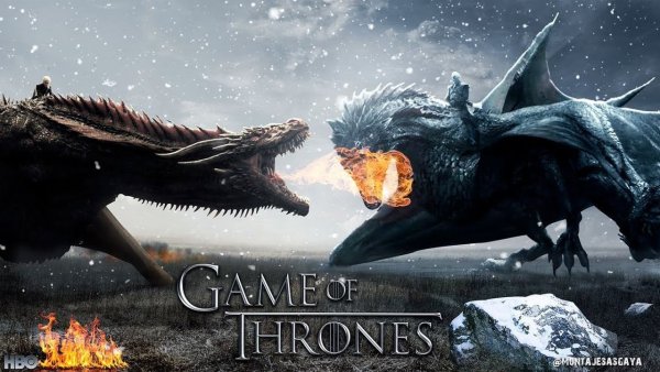 Игра престолов дракон Постер