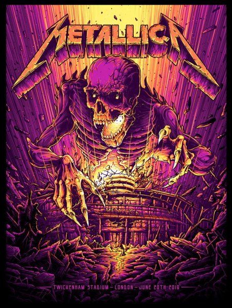 Постеры группы металлика