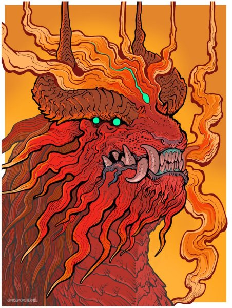 Металлика Постер монстр