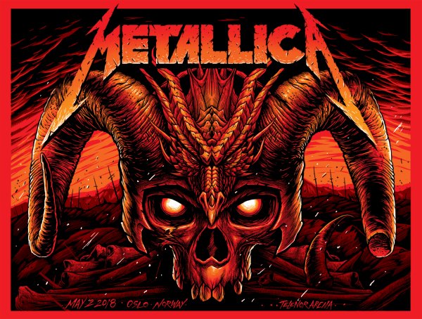 Metallica плакат