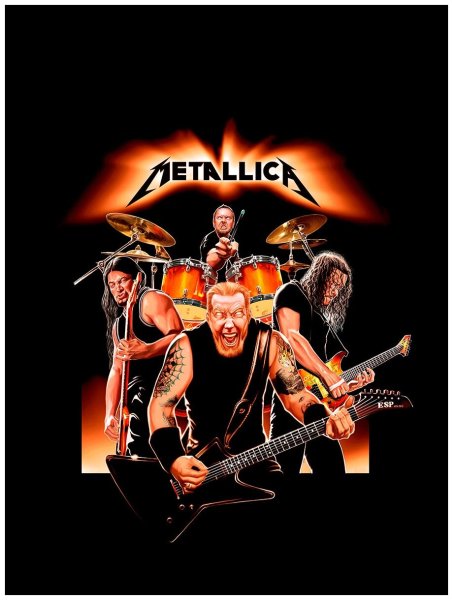 Постеры рок групп металика
