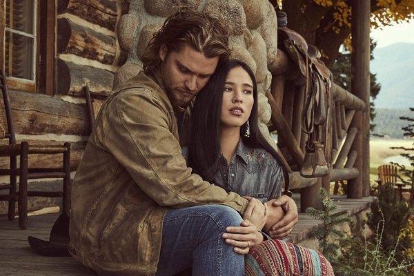 Кевин Костнер на ранчо