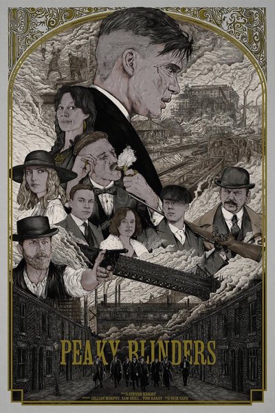 Острые козырьки 4 сезон Постер