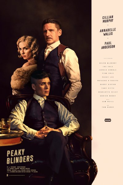 Острые козырьки сериал Постер