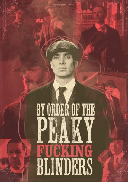 Острые козырьки сериал Постер