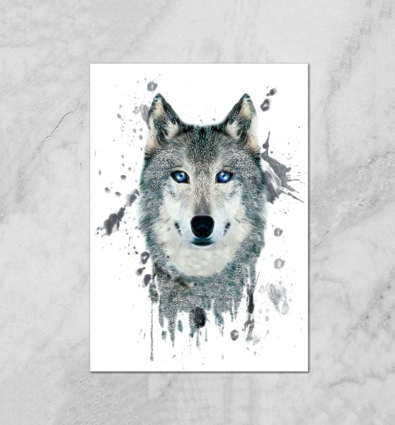 Постер волки