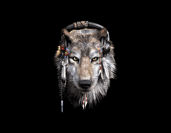 Постер волки