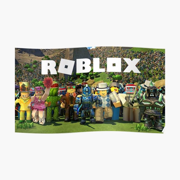 Плакат Roblox