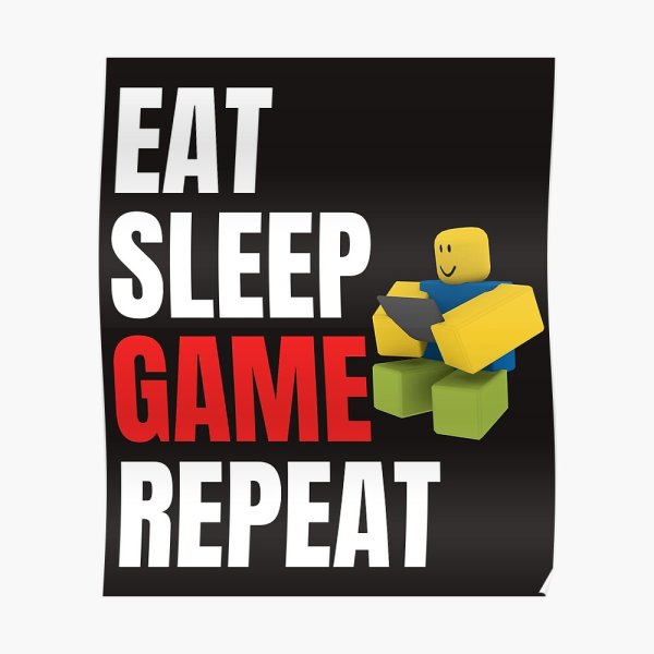 Плакат РОБЛОКС