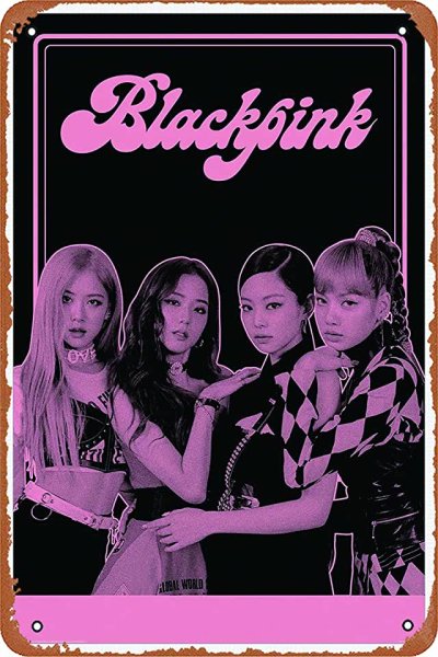 Группа Блэк Пинк Постер