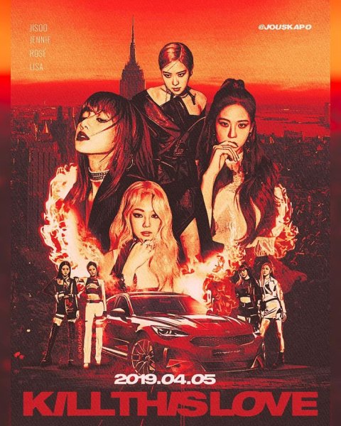 BLACKPINK Постер