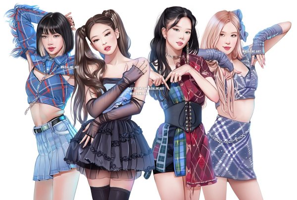 Блэк Пинк плакат