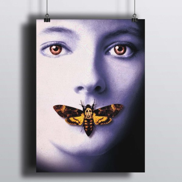 Молчание ягнят 1991 Постер