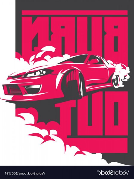 Японские постеры с машинами