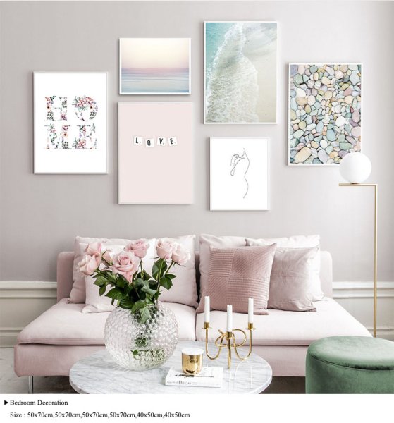 Постер для интерьера в стиле Сканди