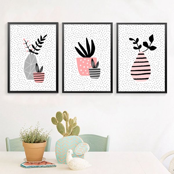 Постер для интерьера в стиле Сканди