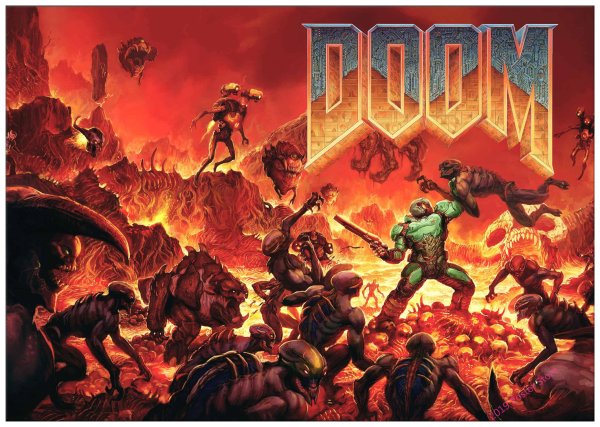 Doom Eternal плакат