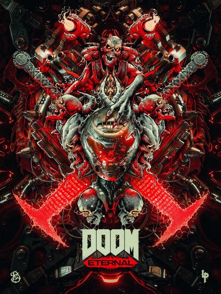 Doom 2016 обложка