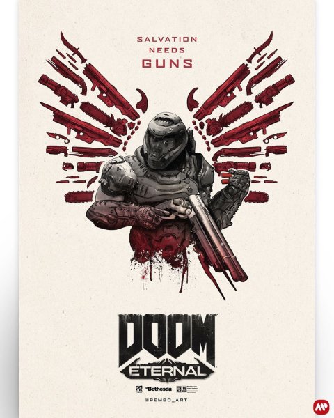 Doom 2016 poster
