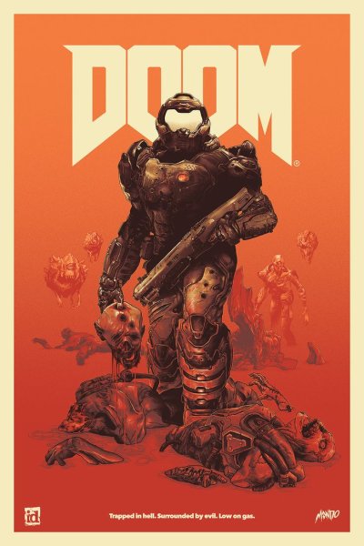 Doom 2016 обложка