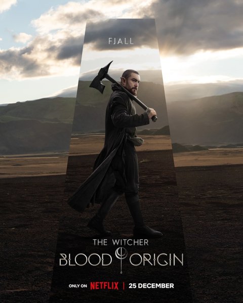 Ведьмак происхождение сериал Постер