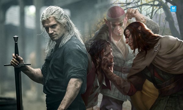 Ведьмак сериал Постер