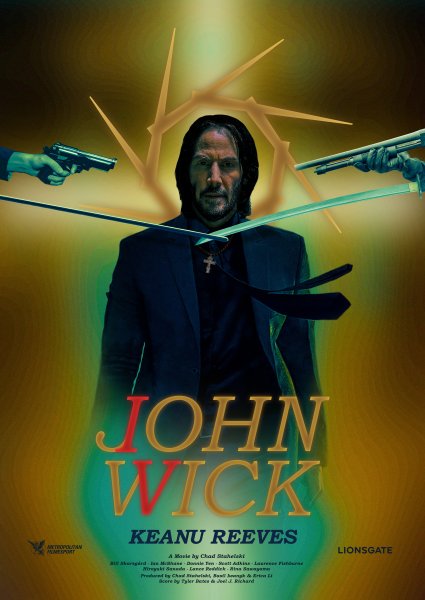 Джон уик Постер