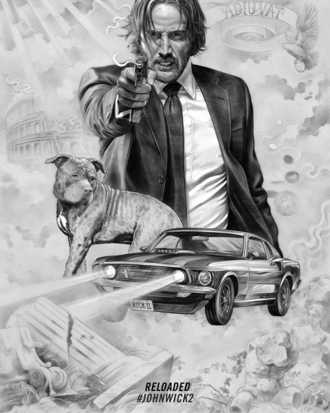 Джон уик poster