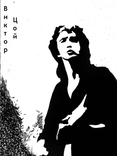 Виктор Цой постеры 90-х